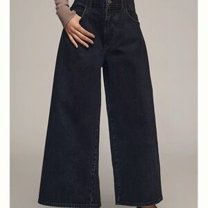 Pilcro Black Wide Leg Jeans